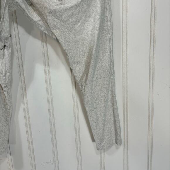 Musera Gray Crop Long Sleeve Shirt Casual SMALL Lounge Comfy - Picture 4 of 7